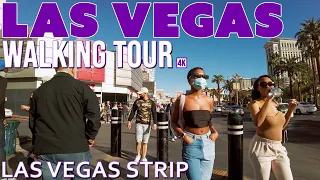 Las Vegas Strip Walking Tour 2/6/21, 2:45 PM