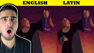 Hellfire English vs Latin? (Reaction to Hellfire Disney)