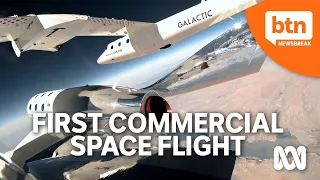 Virgin Galactic successfully complete it's first commercial space flight