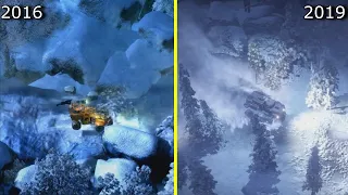 Wasteland 3 2016 vs 2019 Early Graphics Comparison
