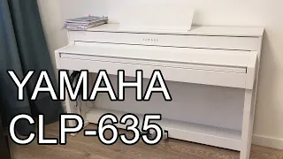 REVIEW Yamaha Clavinova CLP 635, YDP-164. Adult progress