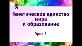 Наука и образование. Урок 3. Теория генетического единства Мира