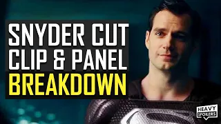 JUSTICE LEAGUE SNYDER CUT Trailer + JUSTICE CON Panel Breakdown & Reaction | Black Superman Suit