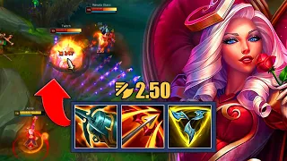 ASHE, BUT I ATTACK SO FAST TRINITY AND KRAKEN SLAYER ACTIVATE ON EVERY ARROWS (NEW AOE BUILD)