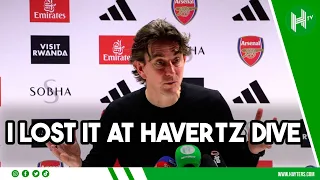 If I knew Havertz had dived, I would've LOST IT! | Thomas Frank | Arsenal 2-1 Brentford