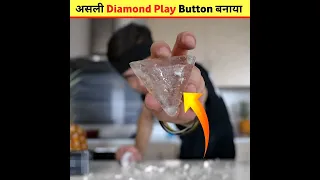 असली Diamond play Button बना दिया 😱 | #shorts #viralshort #trending