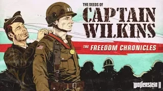 WOLFENSTEIN 2 - The Amazing Deeds of Captain Wilkins DLC All Cutscenes (Full Game Movie) 1080p HD