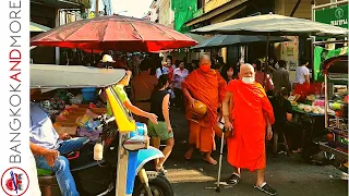 BANGKOK Old Town Market In The Morning | TROK MOR Morning Market