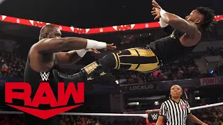 Omos vs. Shelton Benjamin & Cedric Alexander – Handicap Match: Raw, Feb. 14, 2022