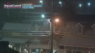 Parts of Georgia see snow fall ahead of weekend of frigid weather