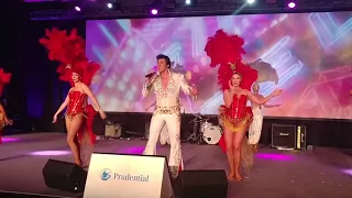 Showgirls & Elvis Perform. Viva Las Vegas!