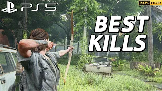 The Last of Us 2 PS5 - Best Kills 10 ( Grounded ) | 4k 60FPS