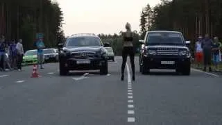 6REGION Infiniti 5.0 VS Range Rover 4.2 компрессор