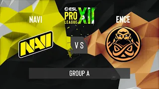 CS:GO - Natus Vincere vs. ENCE [Train] Map 1 - ESL Pro League Season 12 - Group A - EU