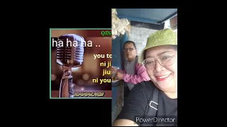 cover Qing Ni fang kai wo (karaoke)