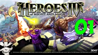 Прохождение Heroes of Might and Magic IV. Часть 1. Кампания Героев IV. Сложность - мастер.