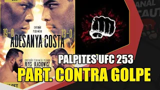 PALPITES UFC 253 ADESANYA X BORRACHINHA / PART. ANDRÉ E LENER DO CANAL CONTRA GOLPE