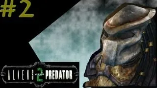 Aliens Versus Predator 2 - Predator Campaign #2 - Mission 1: Hunt 2/2