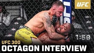 Renato Moicano Octagon Interview | UFC 300