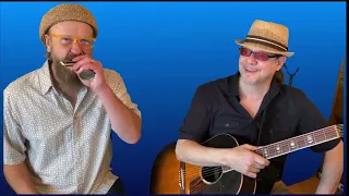 Chicago Blues Shuffle Groove for Guitar and Harmonica Lesson: Joe Filisko & Eric Noden