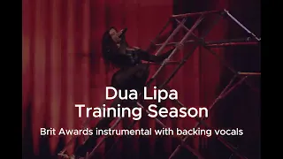 Due Lipa/Training Season Brit Awards instrumental with backing vocals