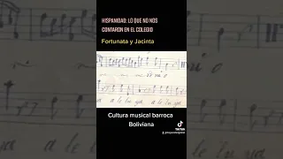 CULTURA MUSICAL BARROCA BOLIVIANA