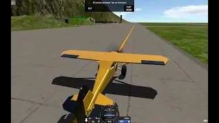 Taxing to the hangar in Simple Planes