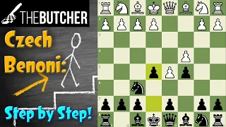 How to Play The Czech Benoni | Step by Step!!
