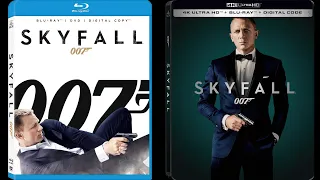 Skyfall Blu-ray vs 4K Blu-ray Comparison (SDR version)