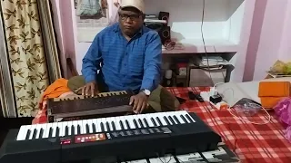 Gujra hua zamana aata nahi dobara || music with vinod Modi    || old songs || piano video