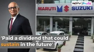 'Shareholder Expect A Similar Dividend In FY25 But...' I Maruti Suzuki's RC Bhargava On Dividend,Q4