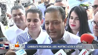 ALCALDE ABEL MARTÍNEZ EJERCE SU VOTO | RD DECIDE 2024