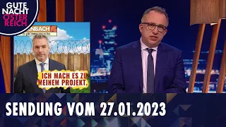 Gute Nacht Österreich mit Peter Klien vom 27.01.2023