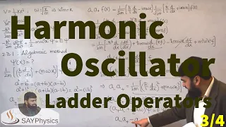 L9.3 The harmonic oscillator: ladder operators