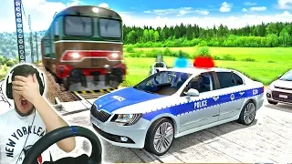 ЖЕСТКИЙ БЕСПРЕДЕЛ ПОЛИЦИИ НА ДОРОГЕ - EURO TRACK SIMULATOR