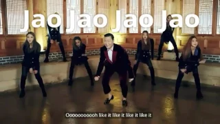 PSY I LUV IT BACKWARDS WITH LYRICS