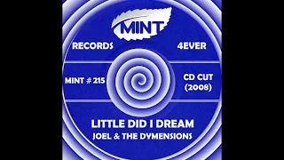 LITTLE DID I DREAM, Joel & The Dymensions, CD Cut 2008