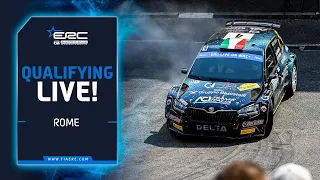 🔴 Qualifying LIVE I ERC Rally di Roma Capitale 2023