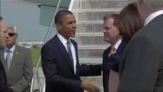 G8 / G20 President Obama's Arrival in Toronto