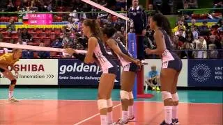 140527 Montreux Volley Masters: USA-GER