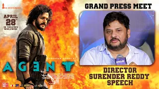 Director Surender Reddy Speech @ Agent Movie Press Meet