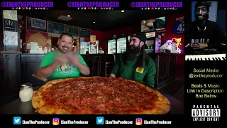 reacting to THE CARNIVORE PIZZA CHALLENGE  $150 CASH PRIZE  ATLANTA PT 7  BeardMeatsFood reaction