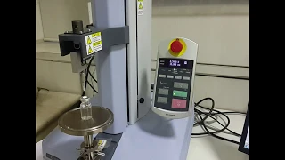 Needle Insert Test -Shimadzu EZX Single Column Tensile test systems