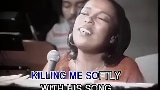 Roberta Flack   Killing Me Softly With His Song Original Footage Karaoke