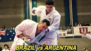 空手世界大会！ブラジルVSアルゼンチンが熱い！Brazil vs Argentina, 2017 Karate World Tournament JKA