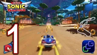 Team Sonic Racing Switch Walkthrough - Gameplay Part 1 - Chapter 1: The Mysterious Invite