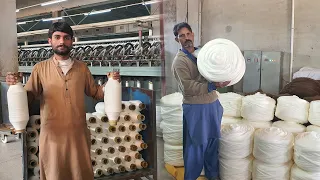 Cotton To Yarn Process | How It's Made Yarn From Cotton-How Yarn Is Manufacture