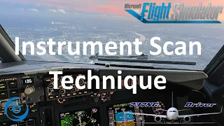 The Trick behind looking at your Instruments - Proper Scan Technique | Real 737 Pilot