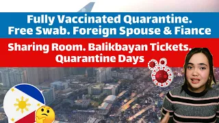 PHILIPPINE TRAVEL QUESTIONS OF FILIPINOS, BALIKBAYANS, & FOREIGNERS ANSWERED| VISA, QUARANTINE,HOTEL