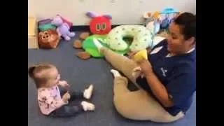 Infants Utilize Sign Language at Apple Montessori Schools